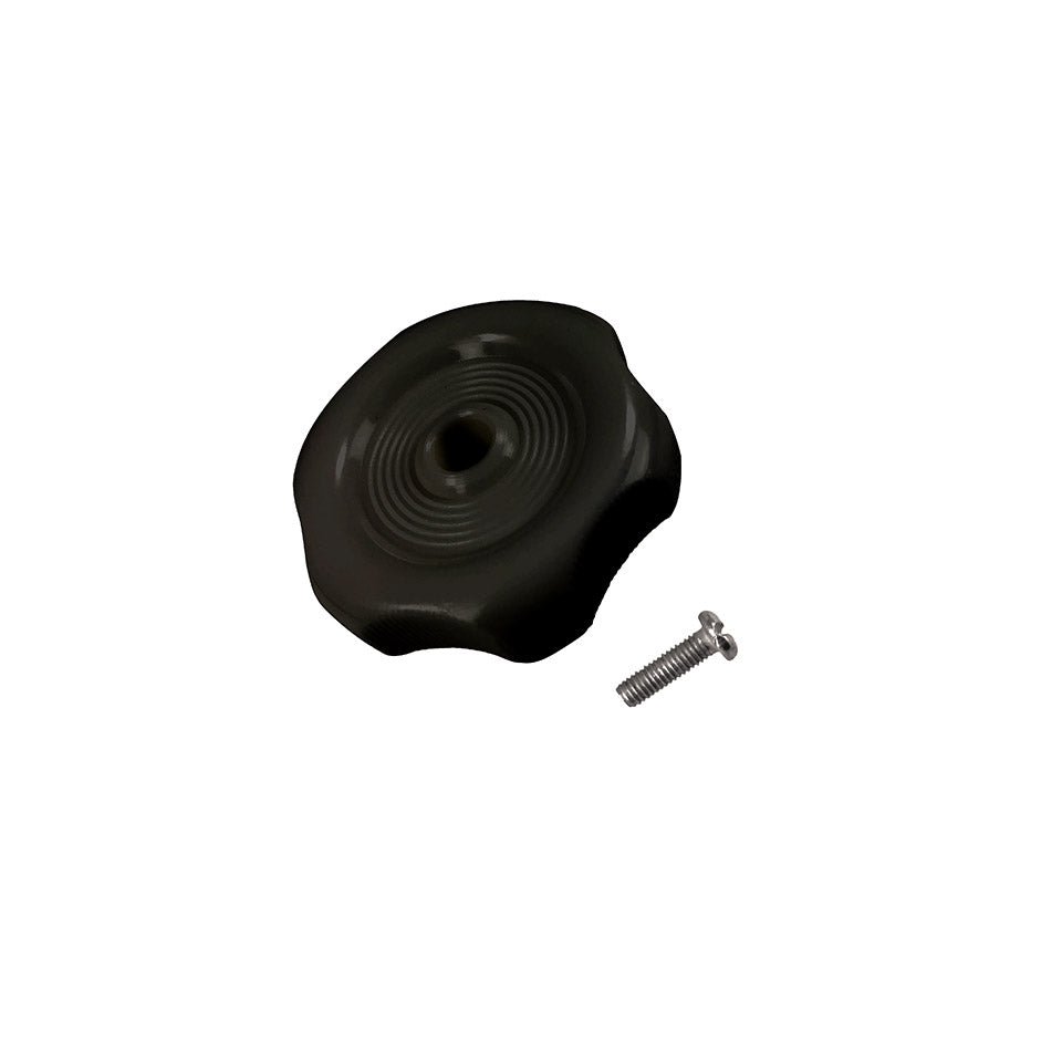 Draaiknop Westfalia louvre raam (zwart) voor T2 — VintageDub