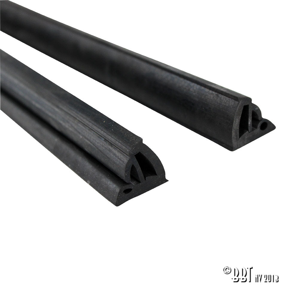 Rubber tussen deur en voorruitframe, per paar detail — Kever