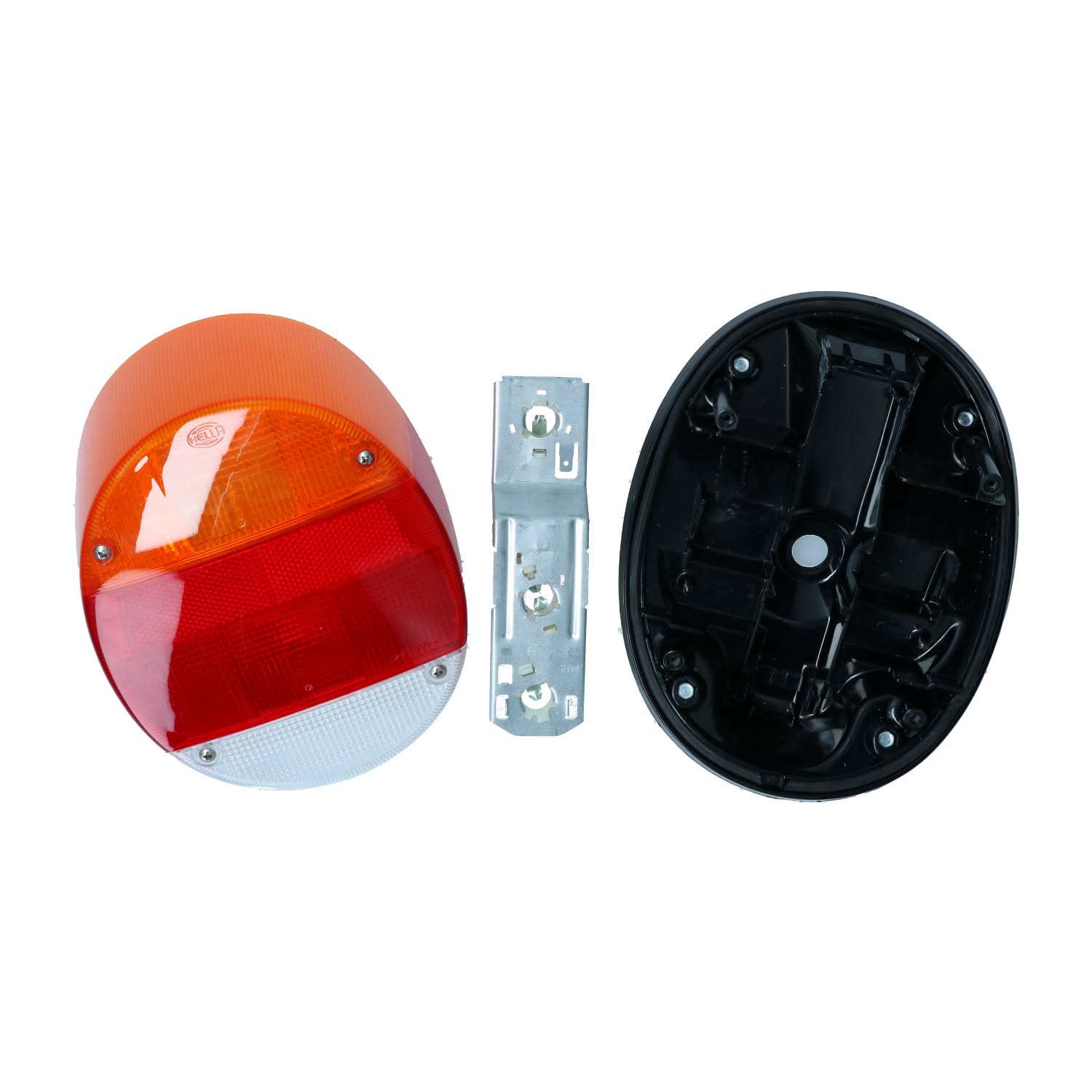 VW Kever, Type 181 | Achterlicht, met zwarte voet Hella | BAA 945 095A