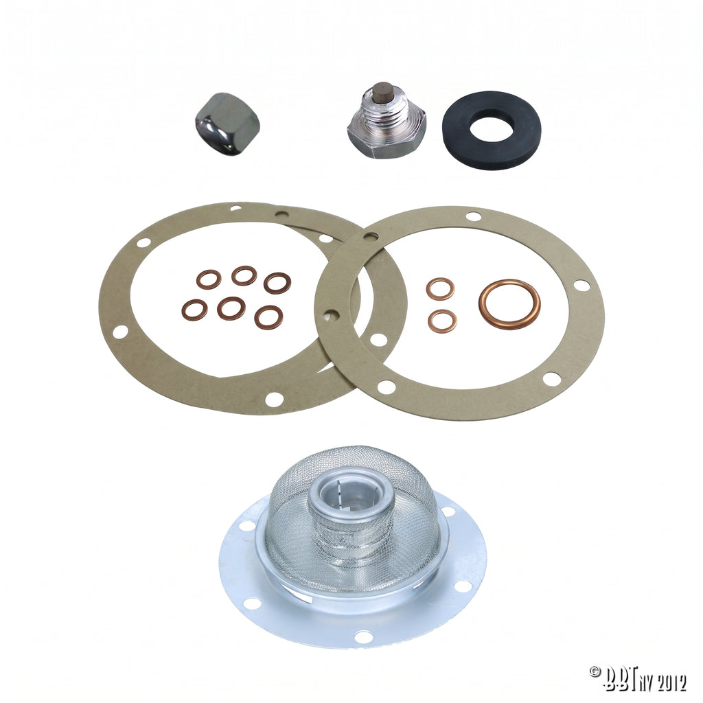 Ölwechsel-Set Typ 1 | VW T1 Bus, T2 Bus, Käfer, KG, T3 Bus, Typ 3, Typ 181 08/60- | 311 115 175A + 113 198 031 + 113 115 193