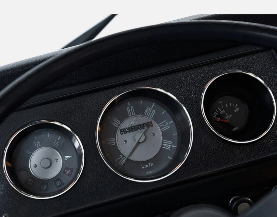 VW T2 | Aluminium Instrumentenringe Set