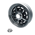 VW Käfer / T2a / Typ 3 | Felge BBT Sprintstar 5,5 x 15 ET 34 5x205, Chrom/Schwarz