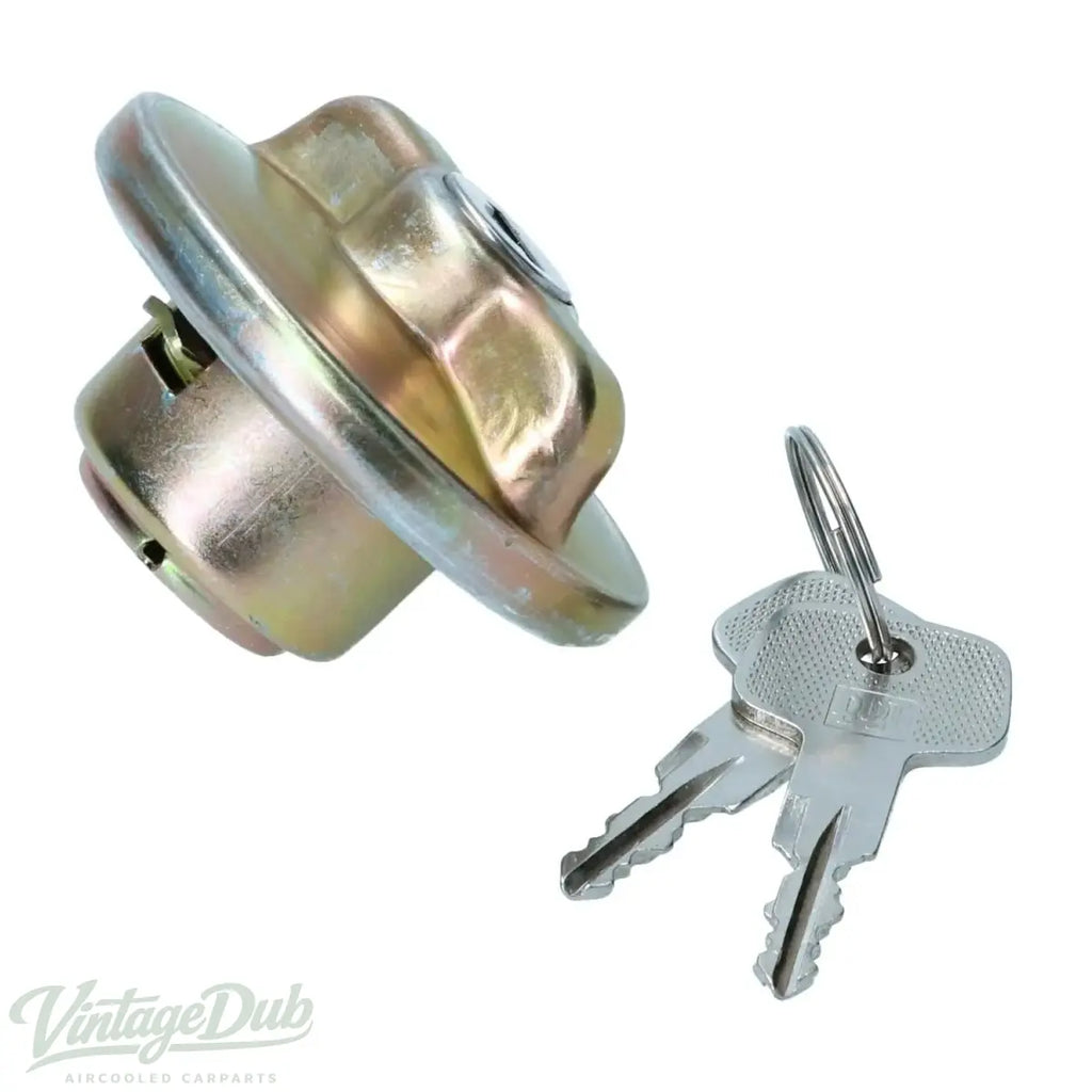 Benzinedop met slot 'klik' - Kever 08/67-12/71, KG 08/67-08/71, Bus 08/71-07/73, Type3 08/67-12/71 — VintageDub