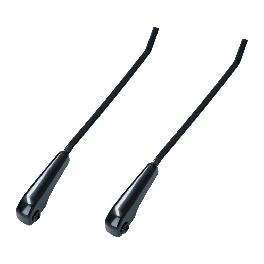 Ruitenwisserarmen set links + rechts, zwart – VW Kever – OEM 111 955 407B