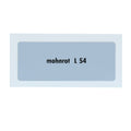 Kleurcode sticker L54 - mohnrot – VW T1 Bus, T2 Bus, Kever, KG, T3 Bus, Type 3, Type 181