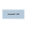 Kleurcode sticker L582 - arconweiß – VW T1 Bus, T2 Bus, Kever, KG, T3 Bus, Type 3, Type 181