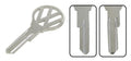 VW Kever, Karmann Ghia | Ongeslepen sleutel (G en SG profiel) | 111837219AS60