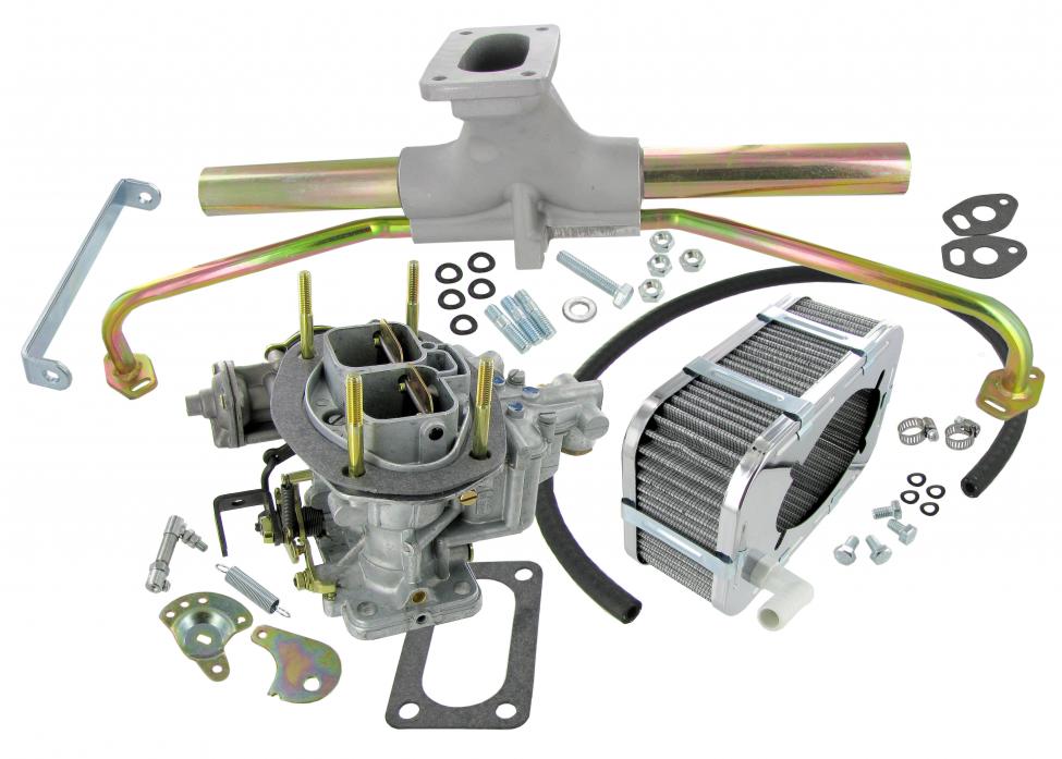 VW Kever / Karmann Ghia / VW Kübel / VW T2 Bus | Register carburateur set Weber DFEV 32/36