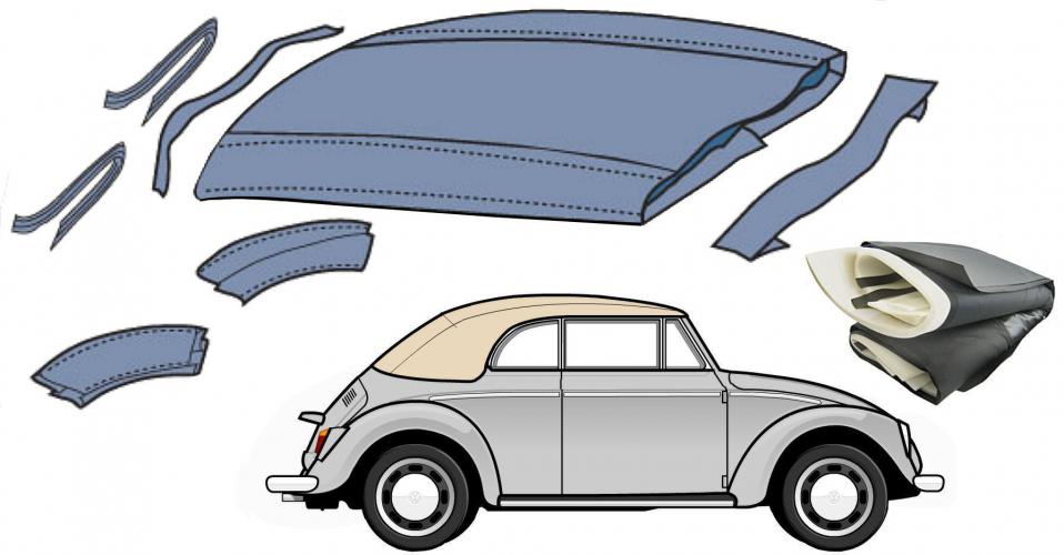 Cabriolet kap isolatie set