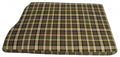 VW T2 Bus | Motorruimte matras hoes, 1280 mm breed, geruit bruin/beige, 08/67-07/79