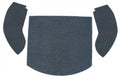 VW Kever | TMI Bouclé kattenbak tapijtset, gemeleerd grijs (3-delig) | Kever cabriolet t/m 07/70