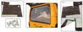 VW T2 Bus | Achterklep hor inclusief montagemateriaal met rits, 08/67-07/79