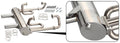 Uitlaat Porsche Sound Dual Tip Ø 38 mm RVS