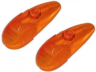 VW Käfer | Hella Blinkerglas orange (pro Paar) | Käfer 08/60 - 09/63 | 111953161