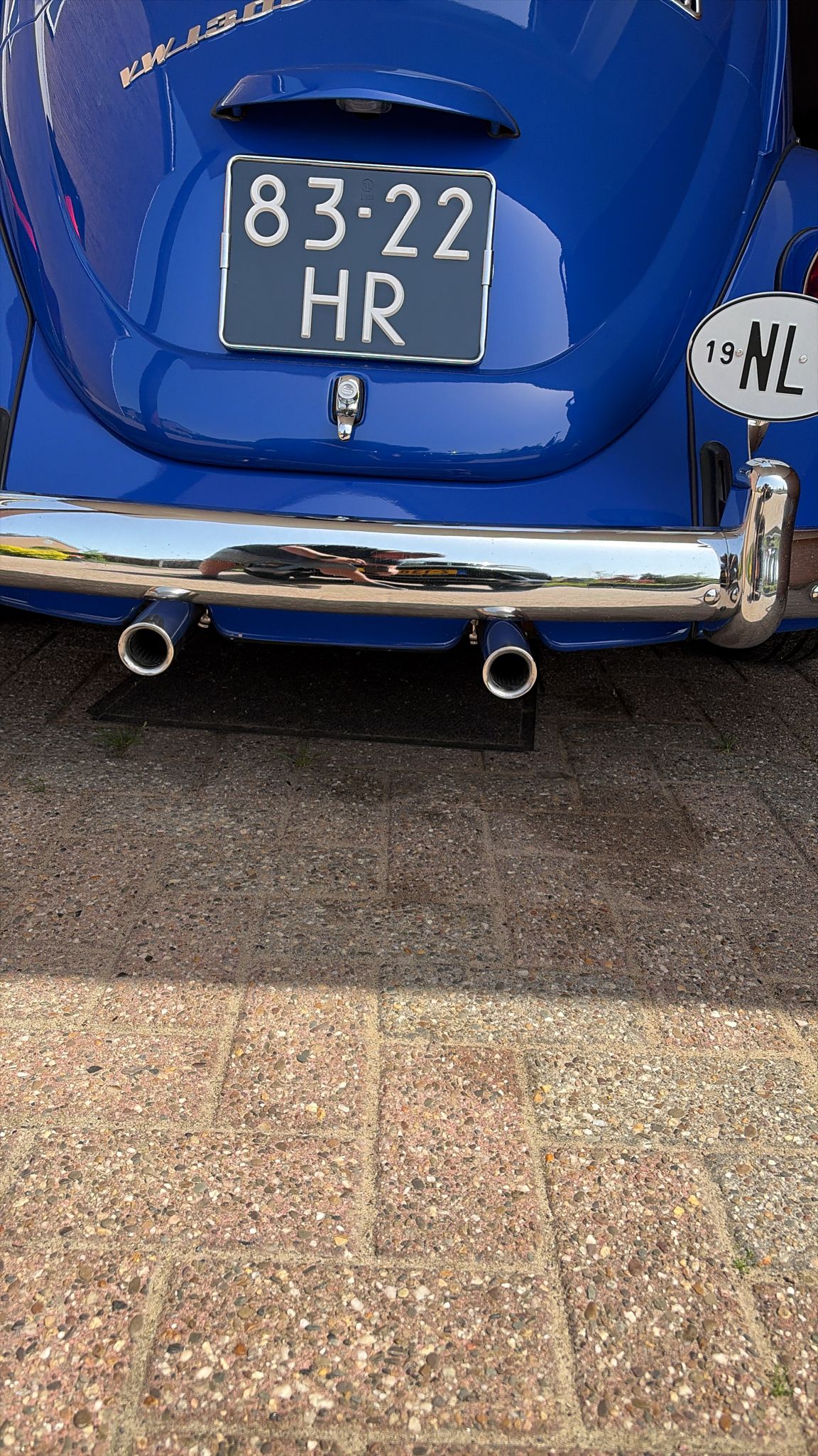 VW Käfer, KG | Auspuff + Schelle 'GT Style' - Edelstahl