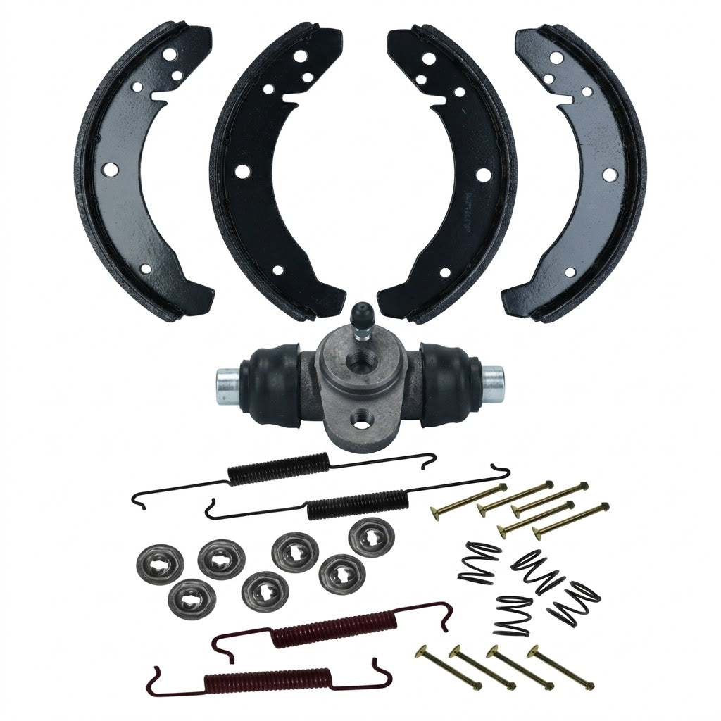 Bremsen-Revisionsset Hinterachse Trommel | VW Käfer, KG 08/67- | 113 611 053B + 131 609 237C + 113 698 537C