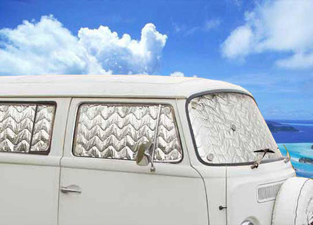 VW T2 Bus | Thermomatten-Set, 8-teilig, 7 Lagen, 08/1967-07/1979
