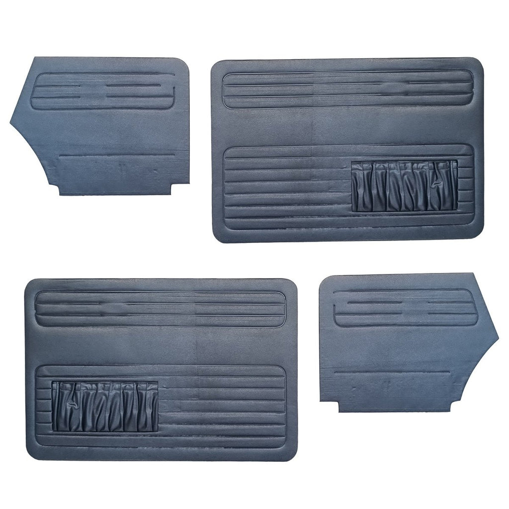 VW Kever | Deurpanelenset Cabrio, blauw 08/72 — VintageDub