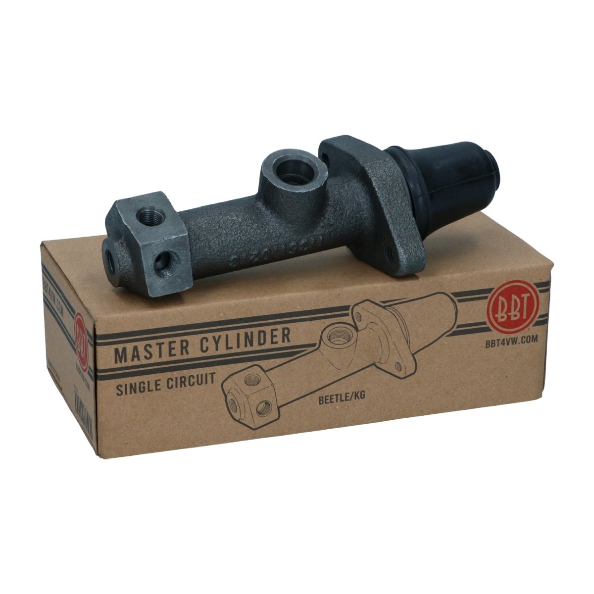 VW Käfer, KG | Hauptbremszylinder 19mm Einkreis | Käfer -07/65, Karmann Ghia -07/65 | 113 611 021C