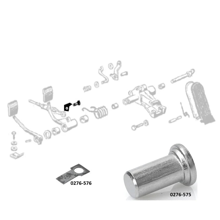 VW Käfer, KG | Bolzen Betätigungsstange Bremspedal | Käfer, KG 08/57-04/66 |113 721 219