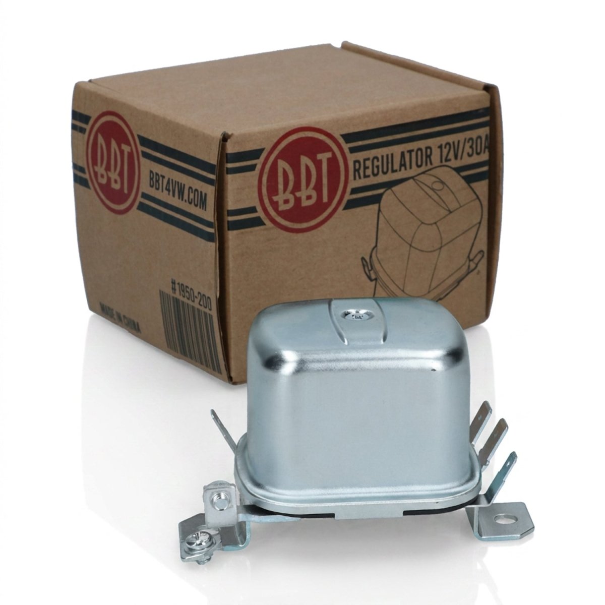 VW T1 Bus, T2 Bus, Kever, KG | Spanningsregelaar 12V/30A BBT | 113 903 803E — VintageDub