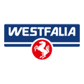 Aufkleber 'Westfalia' Pferd, 10x5cm